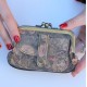 Amy Double Clip Floral Coin Purse